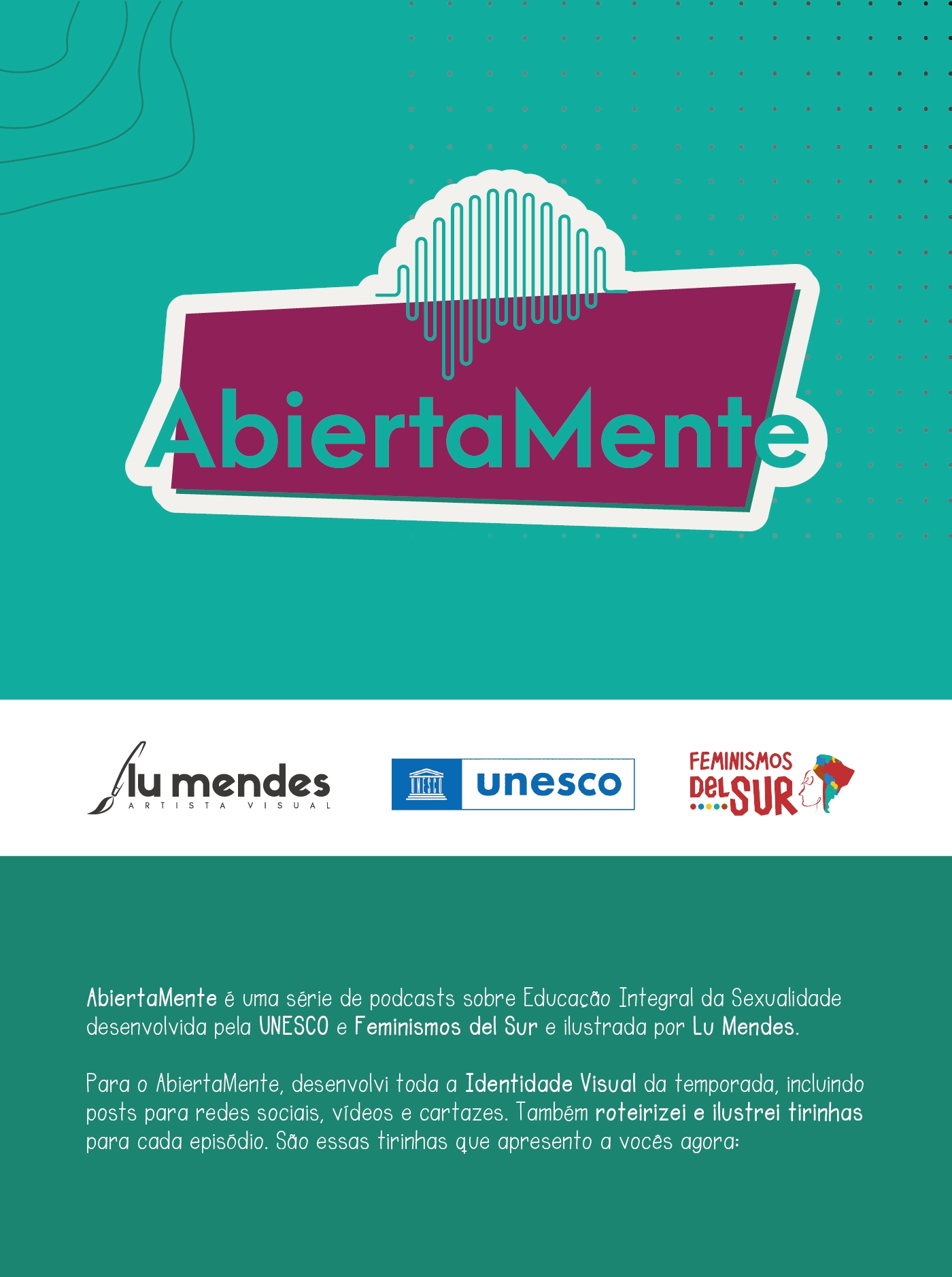 AbiertaMente - Tirinhas e design