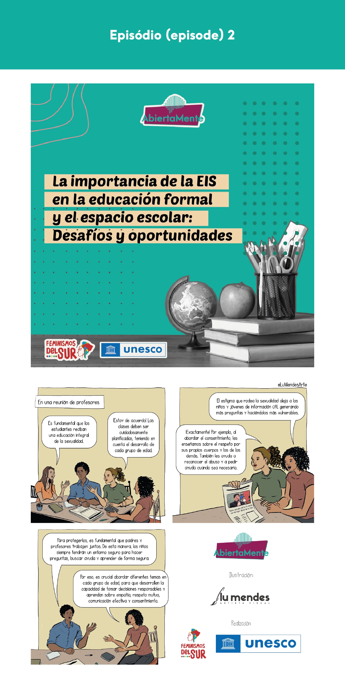 AbiertaMente - Tirinhas e design