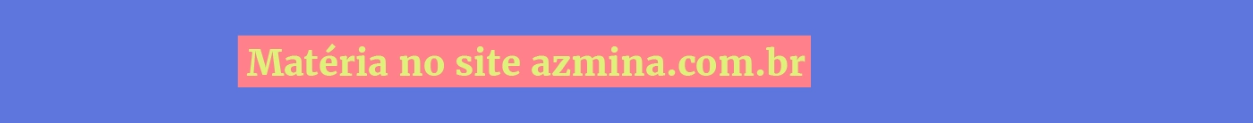 Ilustração editorial - Revista AzMina